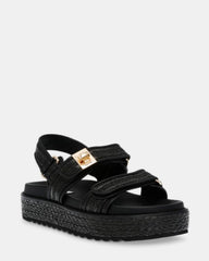 BIGMONA BLACK RAFFIA