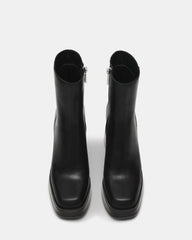ATTUNED BLACK LEATHER