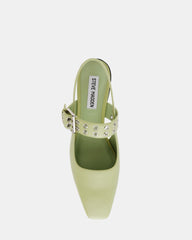 BELIEVER GREEN LEATHER
