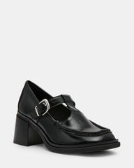 BEVERLEE BLACK LEATHER