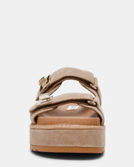 BIGSCHMONA TAUPE SUEDE