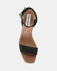 CASSIE BLACK LEATHER