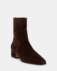 DUSTY CHOC BROWN SUEDE