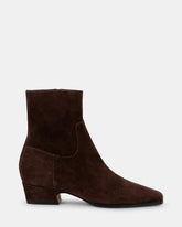 DUSTY CHOC BROWN SUEDE