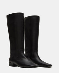 GWYNETH BLACK LEATHER