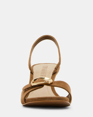 HENRIETTA COGNAC SUEDE