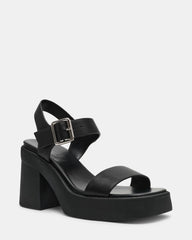 KANDRA BLACK LEATHER