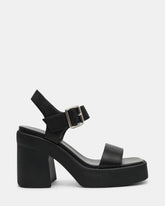 KANDRA BLACK LEATHER