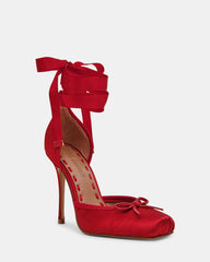 LARINA RED SATIN