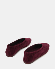 LENI WINE SUEDE