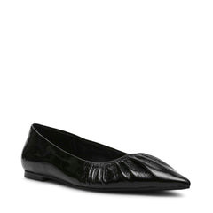 LISTED BLACK LEATHER
