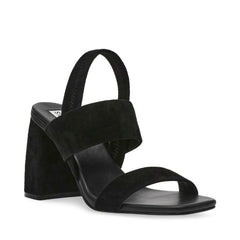 MAIZIE BLACK SUEDE