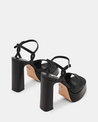 MILIANA BLACK LEATHER