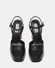 MILIANA BLACK LEATHER