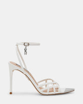 PEEPSHOW WHITE PATENT