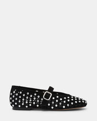 RERUN BLACK SUEDE
