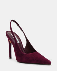 REYES BURGUNDY SUEDE