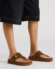 THONA CHESTNUT SUEDE