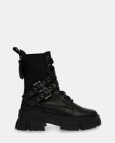 TRACTION BLACK LEATHER