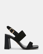 WENDIE BLACK SUEDE
