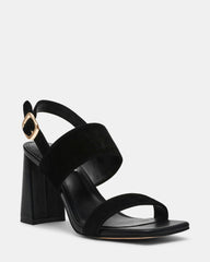 WENDIE BLACK SUEDE