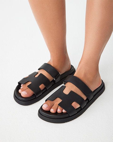 MAYVEN-CN BLACK LEATHER