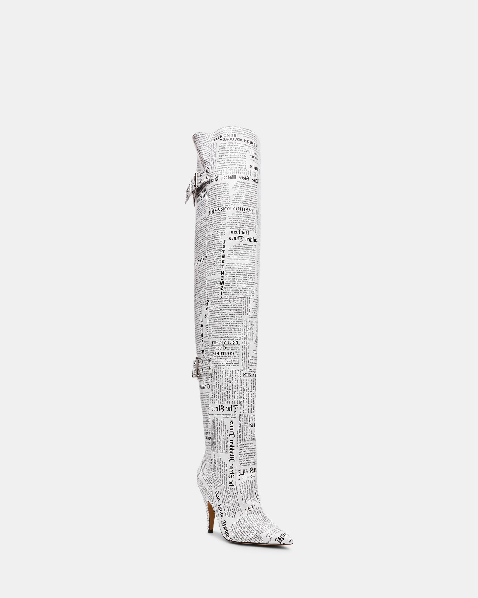 BADDIE WHITE/BLACK
