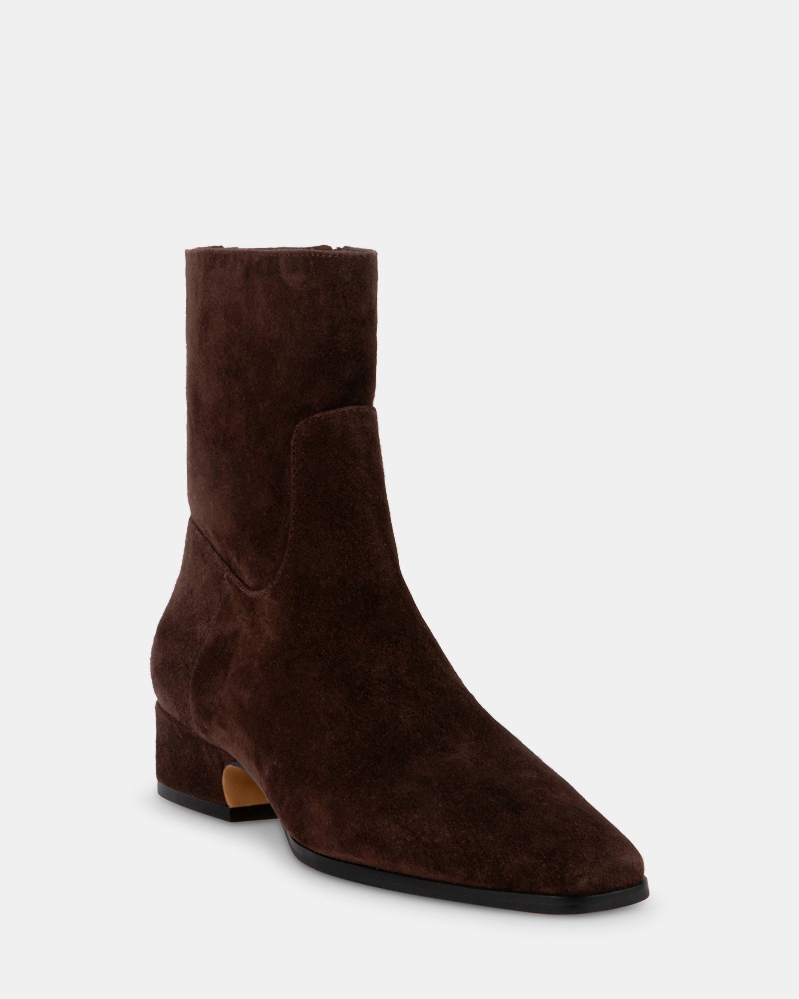 DUSTY CHOC BROWN SUEDE
