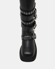 KANNONBALL BLACK LEATHER