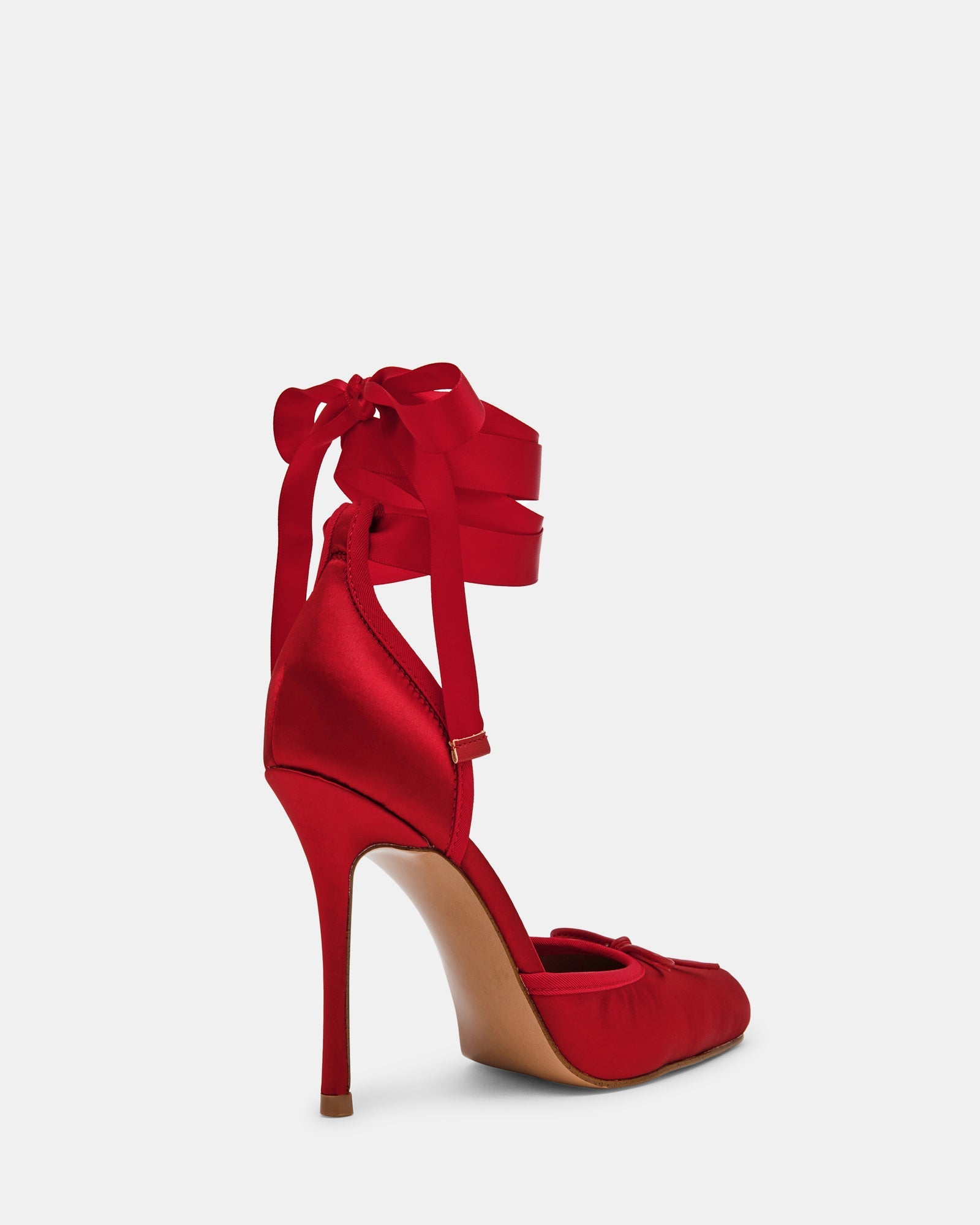 LARINA RED SATIN