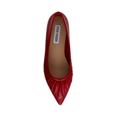 LISTED RED LEATHER