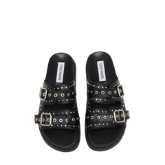 MALEK BLACK LEATHER